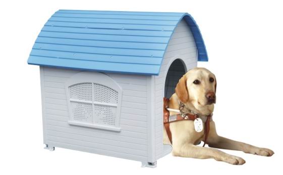 plastic dog kennel
