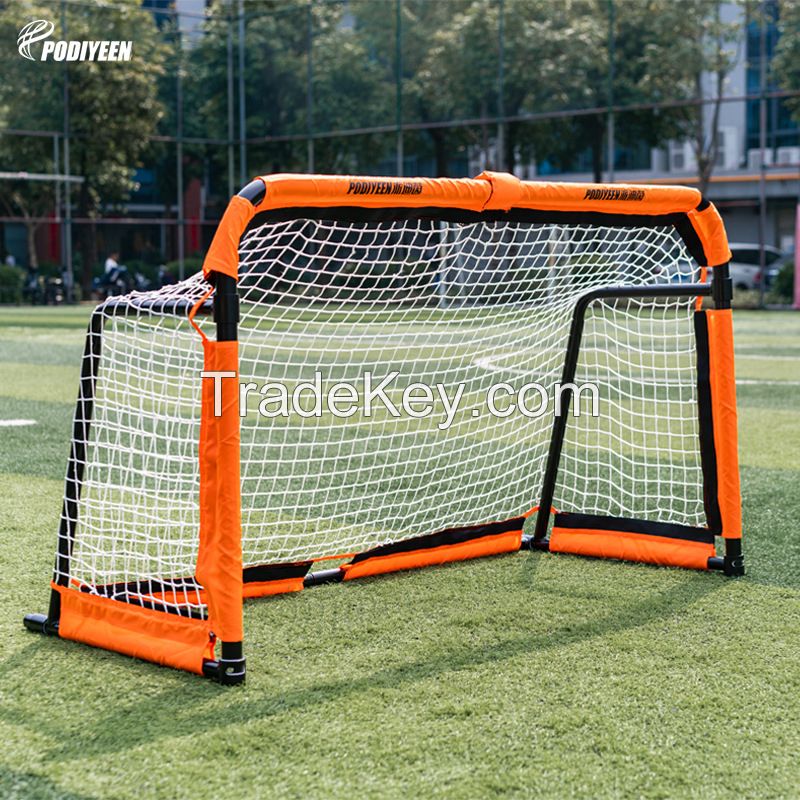 Premium Collapsible Soccer Goal - High-Quality Football Training with Durable Metal Tube and Net