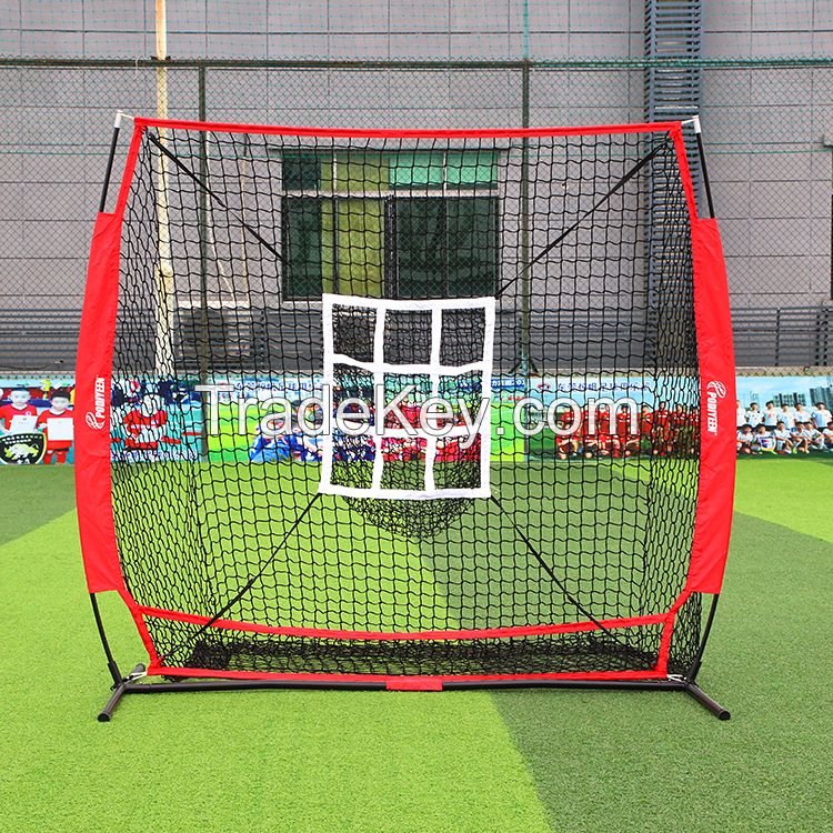 7ft x 7ft Baseball & Softball Practice Hitting & Pitching Net  Enhance Throwing and Pitching Skills with Kid-Friendly Training
