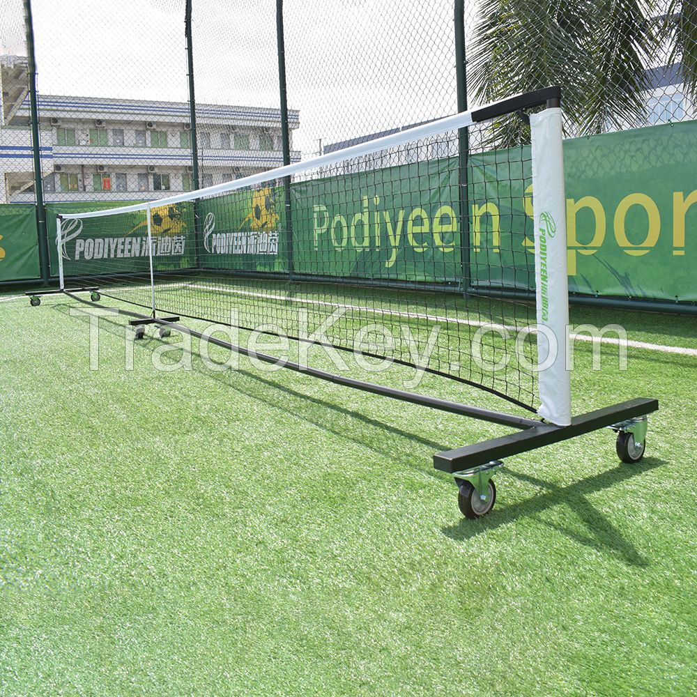 Premium Portable Pickleball Net Set Metal Frame Stand Regulation Size Net Ideal for Indoor and Outdoor Use