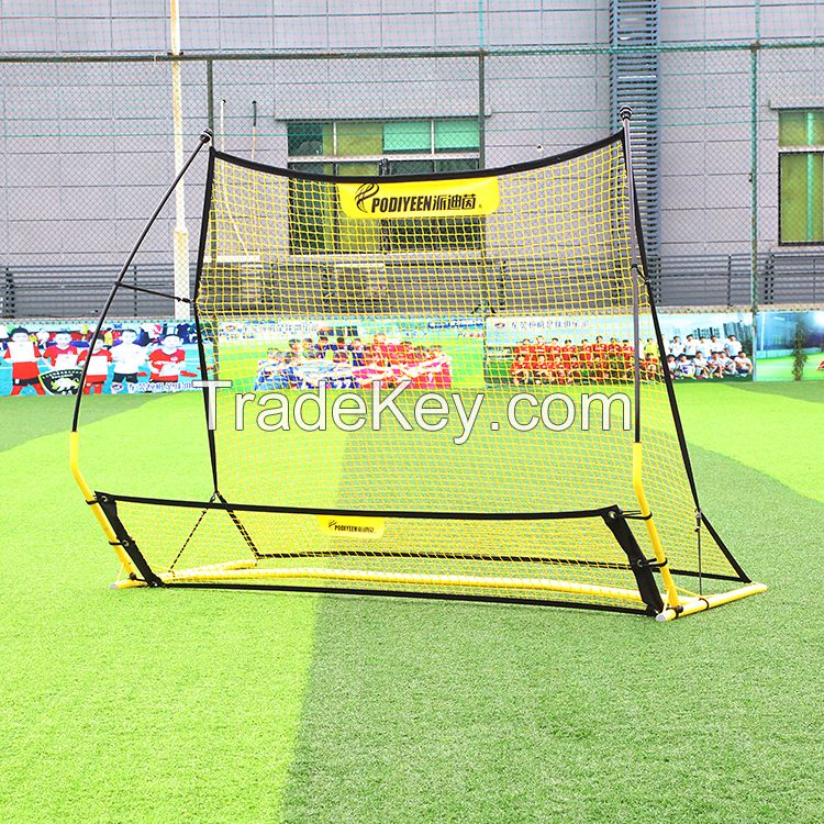 Podiyeen Soccer Trainer Portable Soccer Rebounder Net for Volley Passing and Solo Training