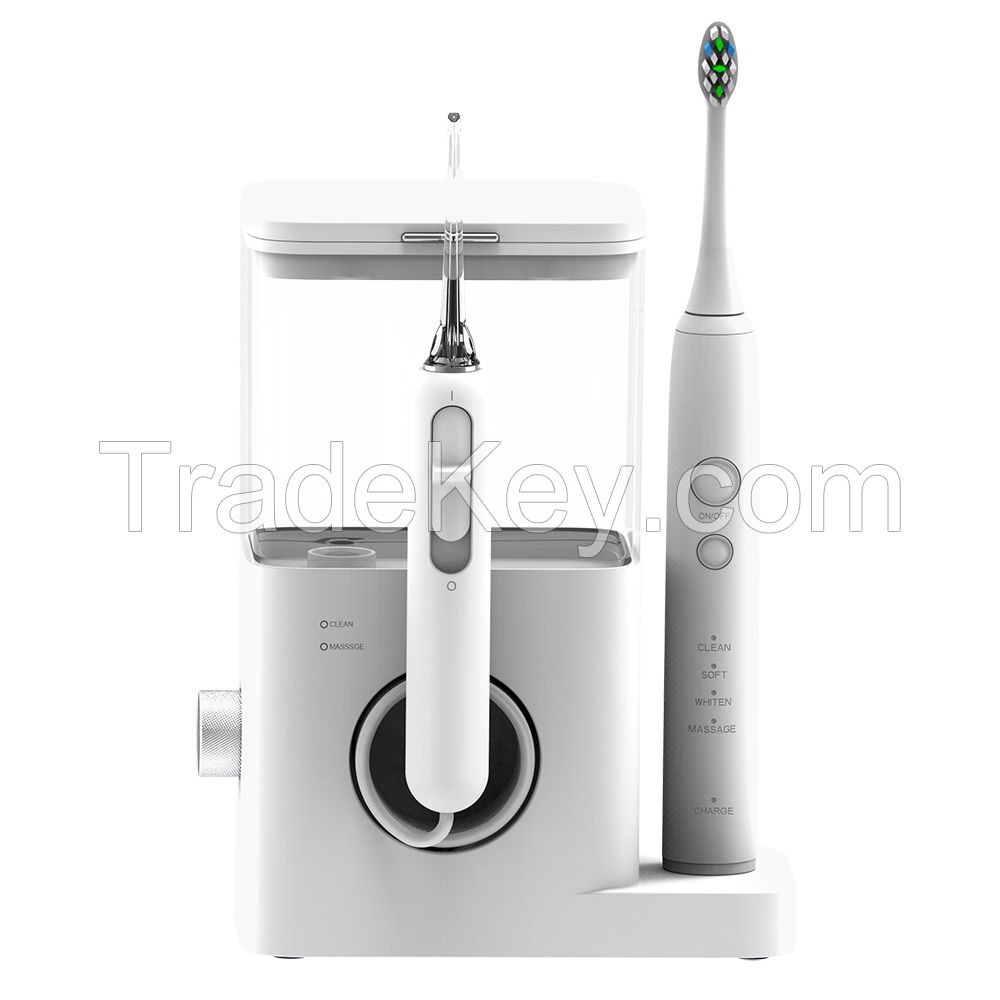 Dental Flosser & Electric Toothbrush Combo