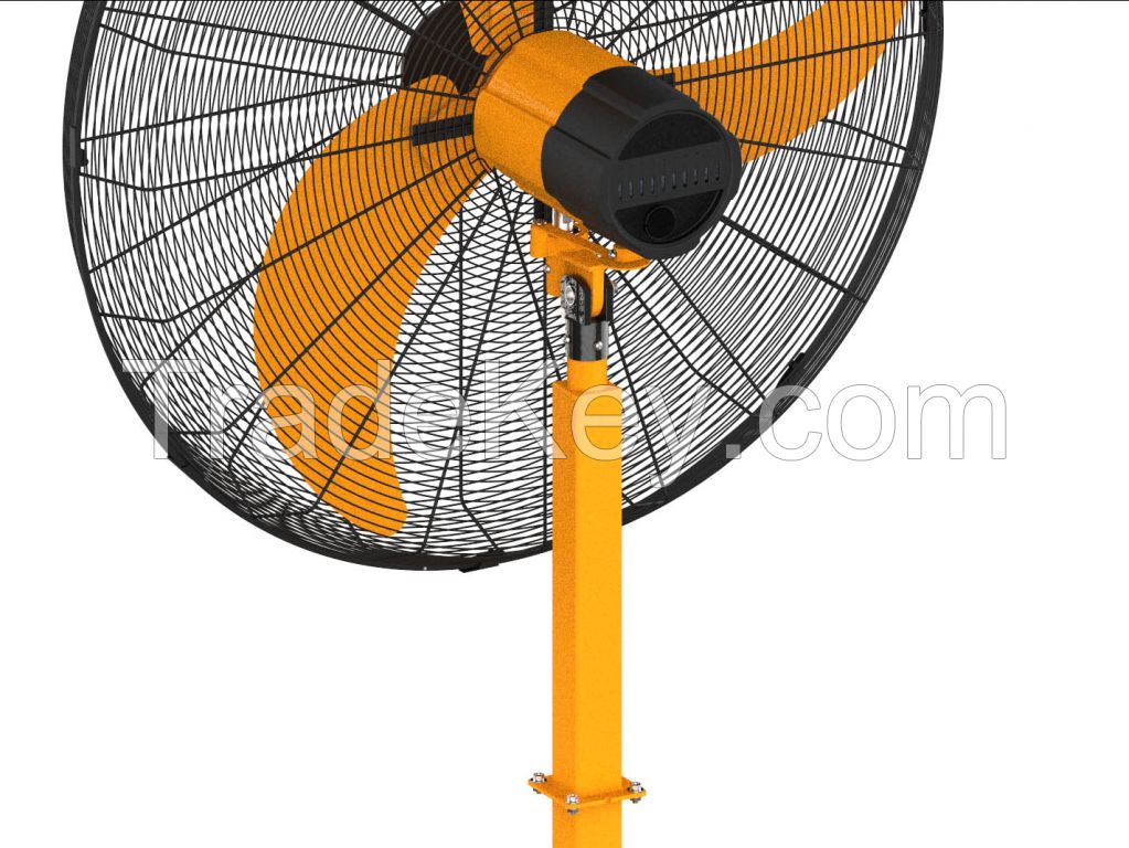 Heavy duty 36 inch stand up fan with remote control and silent operation