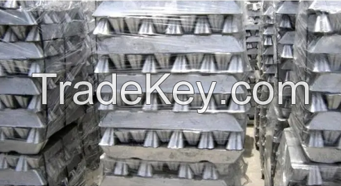 Top Quality Aluminum ingot 99.9% a7 and a8 / Aluminum ingot 99.9%