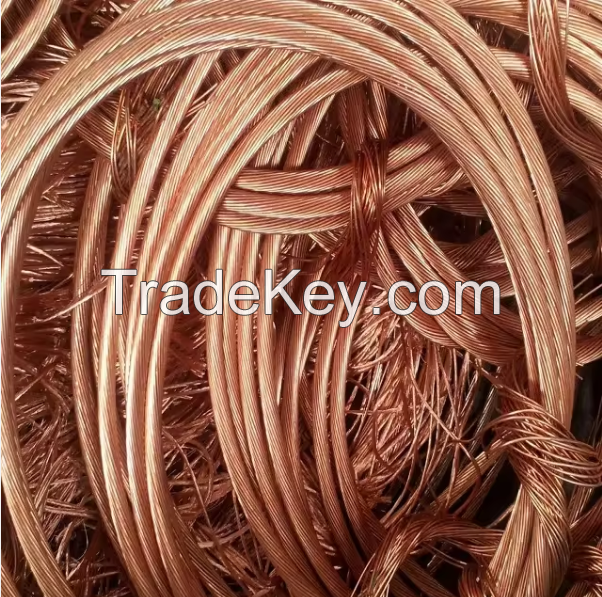 High Purity Copper Wire Scrap /cooper Ingot /scrap Copper Price 99.99%