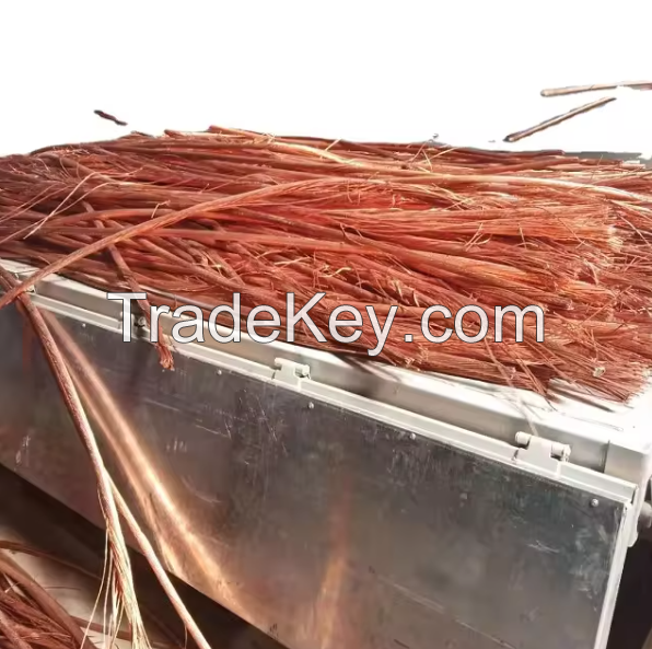 High Purity Copper Wire Scrap /cooper Ingot /scrap Copper Price 99.99%
