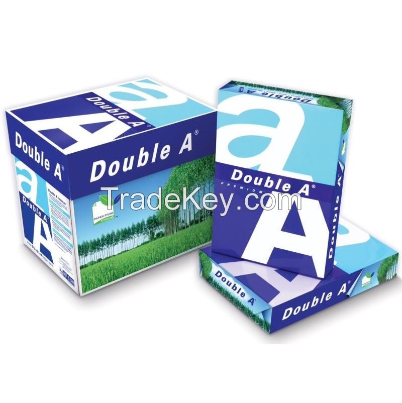 Wholesale Wood Pulp Double- A Printing Paper White A4 Size 500 Sheets 70 75 80 Gsm Copy A4 Paper