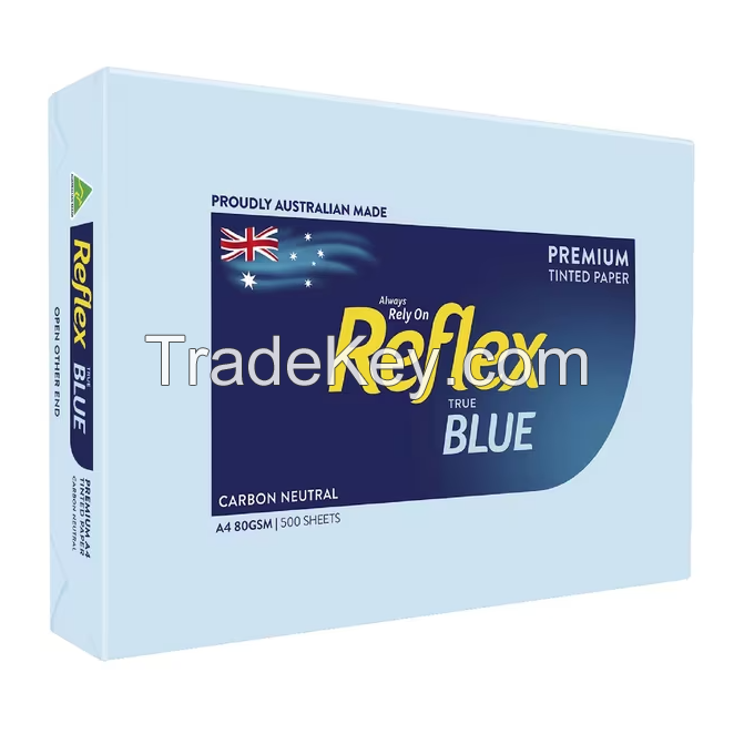 Top quality Reflex- Ultra White A4 Copy Paper 80gsm Box 5 Reams Buy Quality A4 copy paper Available