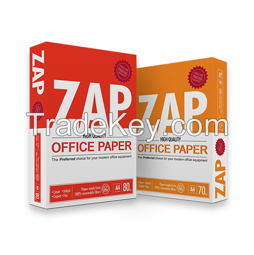 ZAP- OFFICE PAPER 80GSM A4 500S