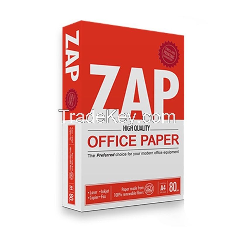 ZAP- OFFICE PAPER 80GSM A4 500Ã¢ï¿½ï¿½S