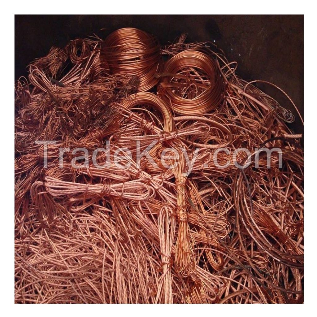 Pure Quality Copper Wire Metal Scrap Reuse Copper Wire Scrap Bulk Quantity Available At Cheap Price