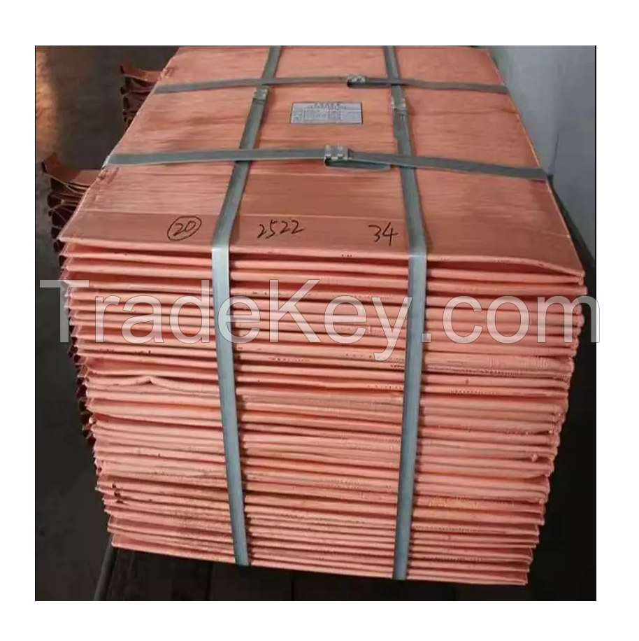 Wholesale Price Electrolytic Copper Cathode Direct Power Electrolytic Copper Plate