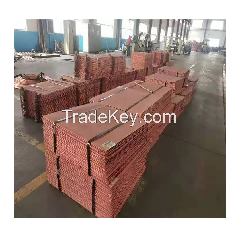 Wholesale Price Electrolytic Copper Cathode Direct Power Electrolytic Copper Plate