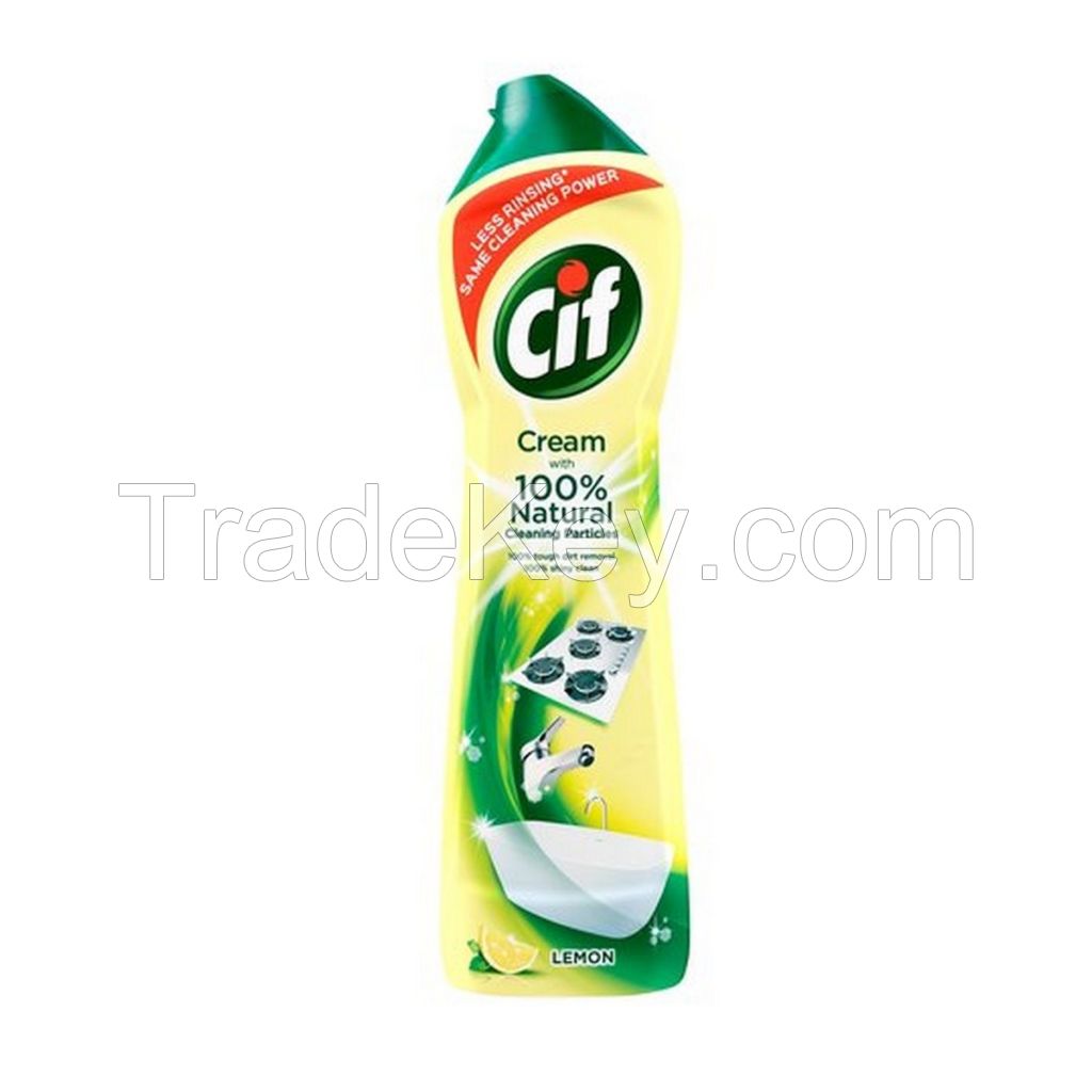 Cif Cream Original 500ml | Premium Quality Wholesale Supplier Of Cif Detergents Cream Surface Cleaner For Sale 