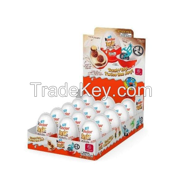 Chocolate Surprise Egg Candy for Kids with Joy Figure Toys Inside