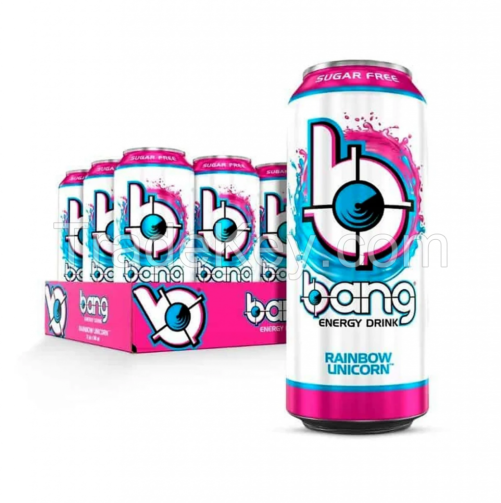 Buy Energy Drink 0 Calories Sugar Free with Super Creatine 8 Flavor Bang Energy Variety Pack