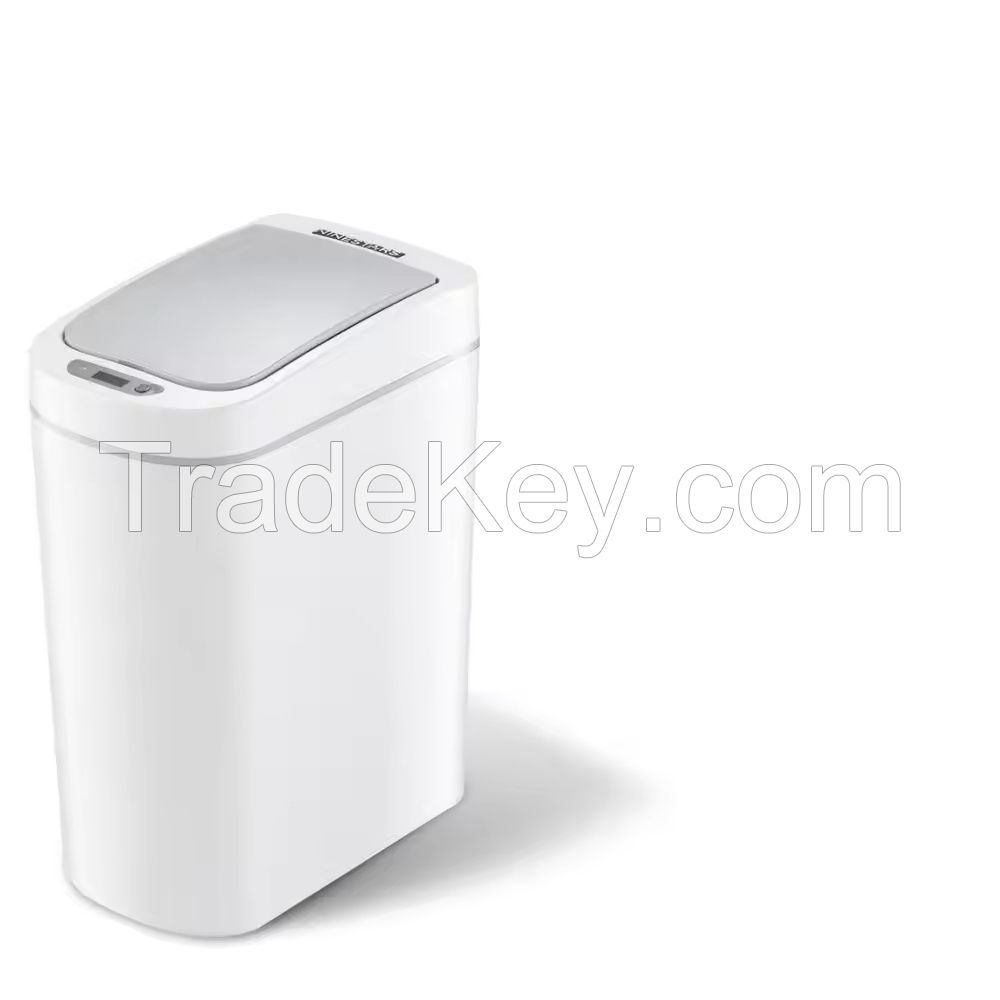 Ninestars 7L waterproof plastic sensor dustbin household automatic waste bin wholesale automatic trash can hands free