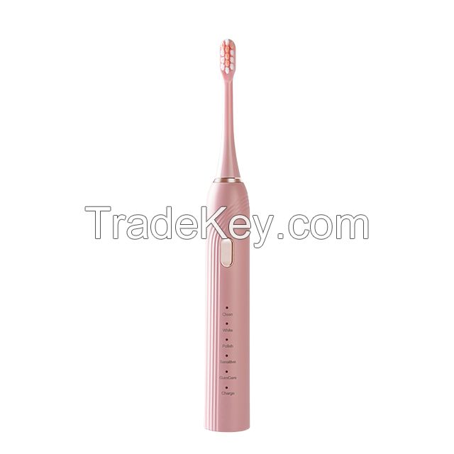 High Quality Adult Round Electric Tooth Brush Ultrasonic Automatic Electronic Toothbrush Smart Sonic Electric Toothbrush Oem
