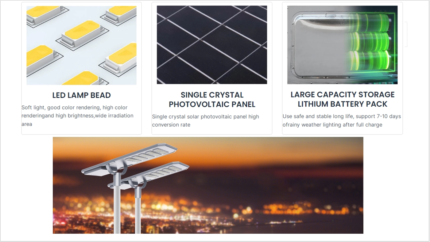 Solar Lights Manufacturer LED Solar Light Outdoor