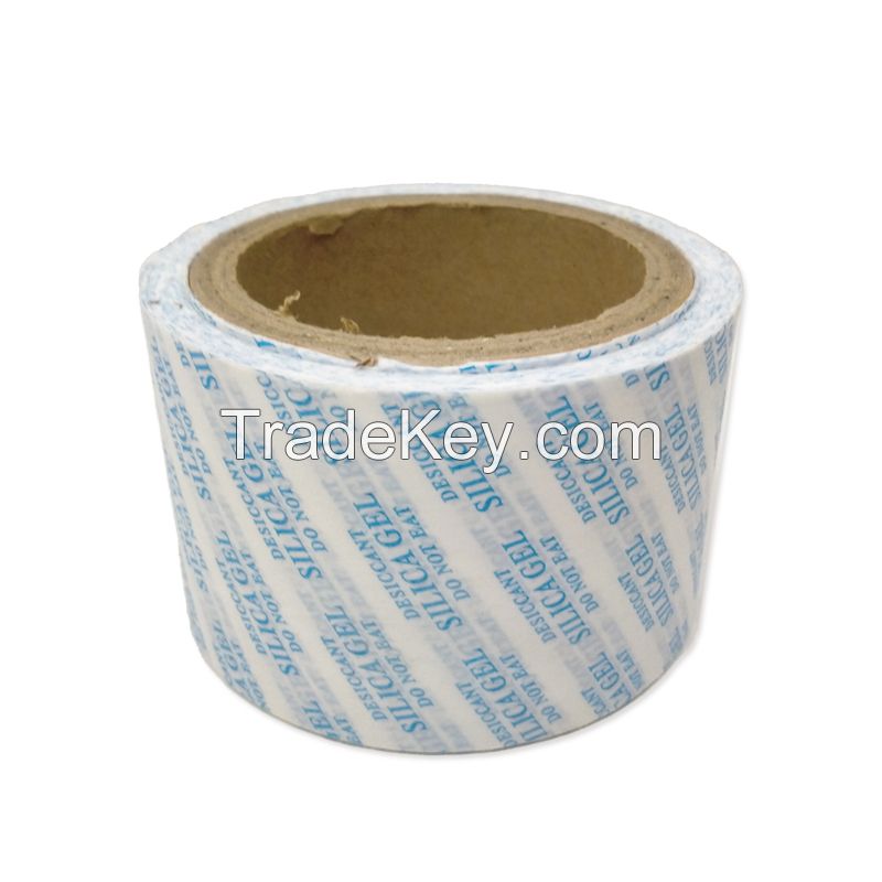 60gsm Lightweight Breathable Smoothy Surface Silica Gel Beads Packing Flat Non-woven Fabric