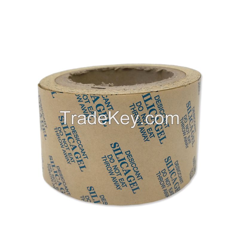 Eco-friendly No Plastic Dustproof Tear-resistance Natural Clay Packaging Kraft Paper Roll