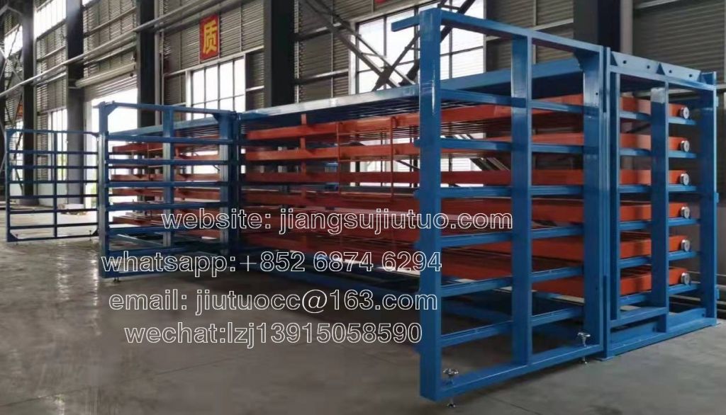 Roll Out Sheet Metal Rack