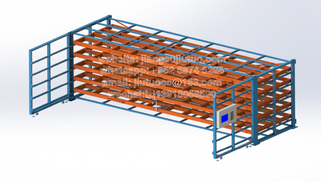 Roll Out Sheet Metal Rack