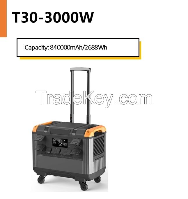 Portable Power Station,T30-3000W
