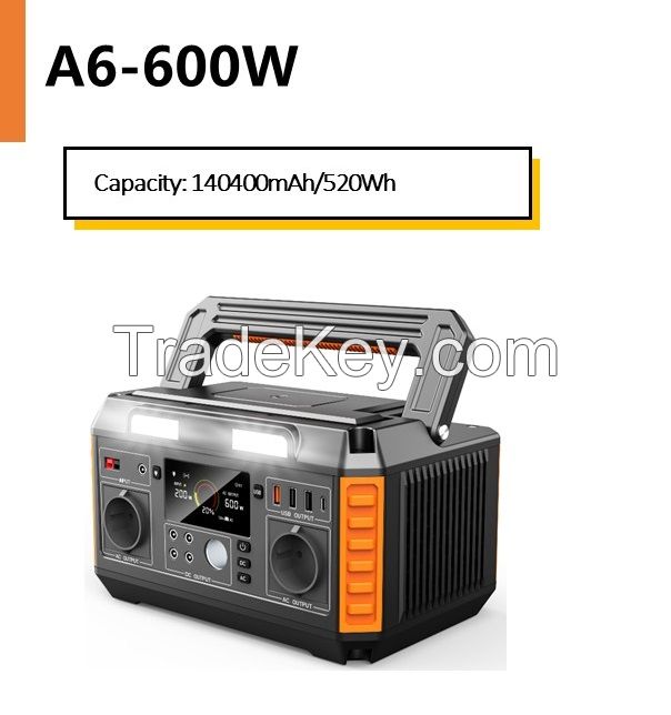Portable Power Station,A6-600W