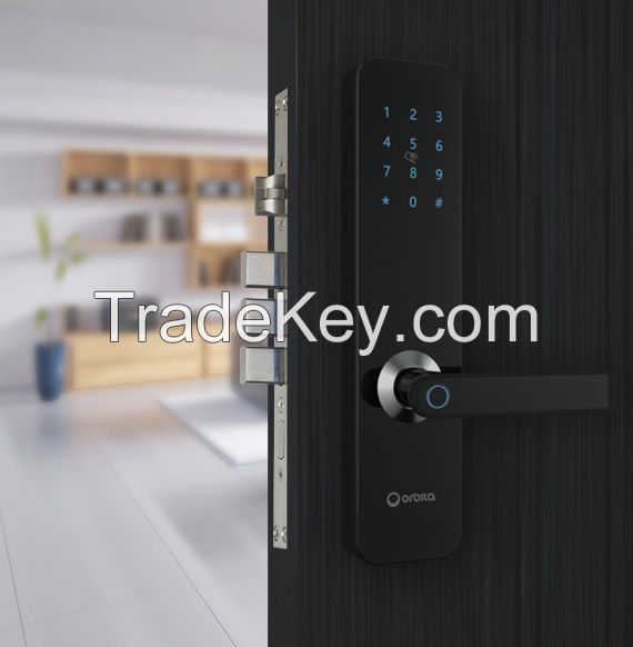 Ttlock Fingerprint Smart Door Lock Security Password Card Digital Door Lock For Home Office Apartment
