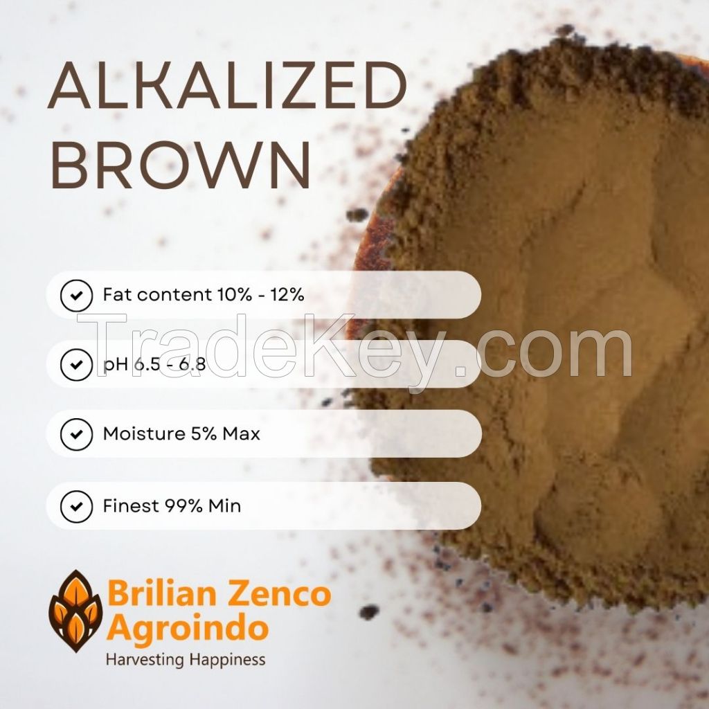 Alkalized Brown Cocoa Powder