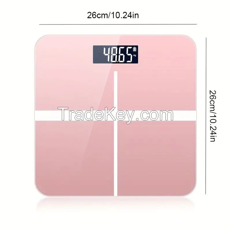 Accurate Bathroom Scale Household Electronic Scale Measures Weight Up To 396 Lbs, UNTI:KG/LB