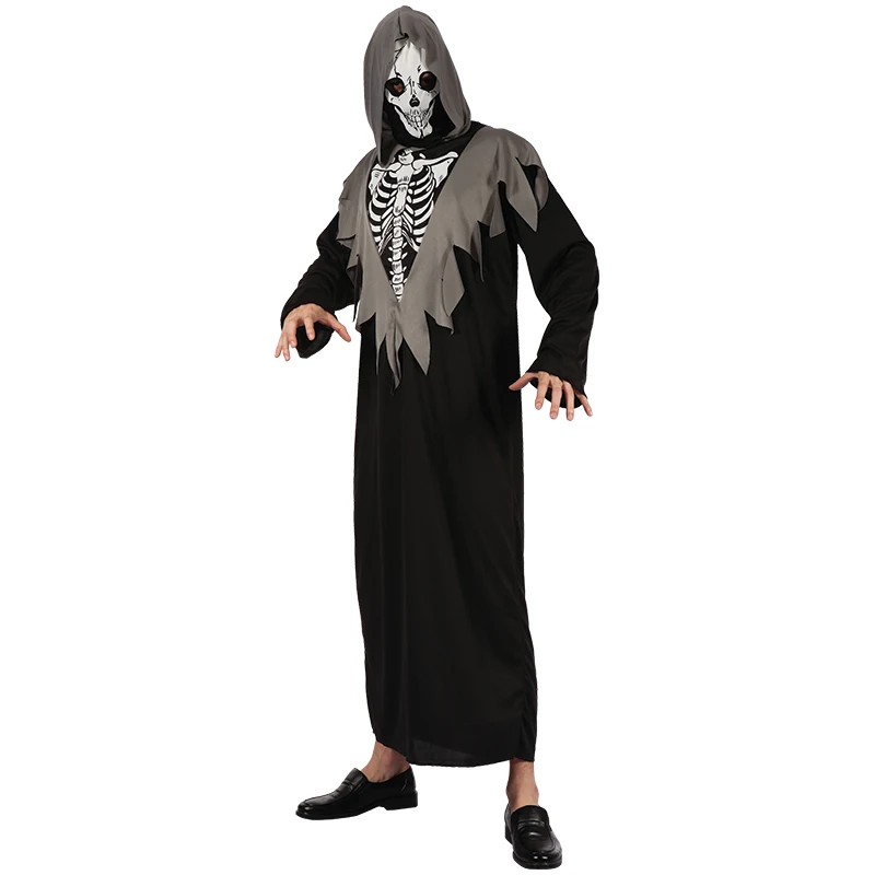 Adult halloween skeleton cosplay costume