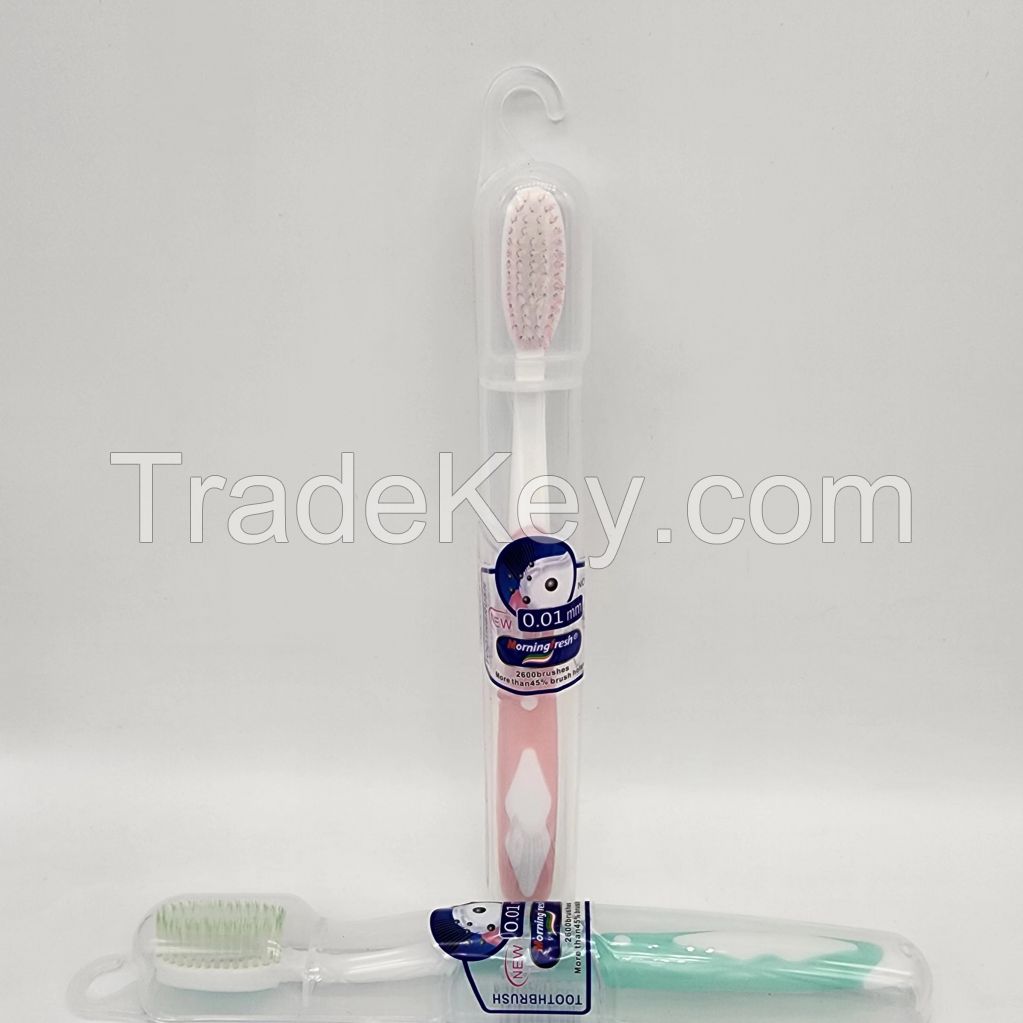 Deep clean toothbrush soft bristle