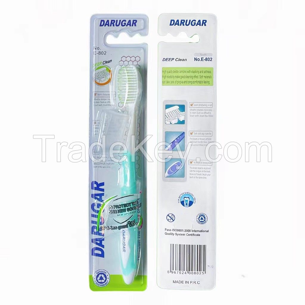 Deep clean toothbrush soft bristle