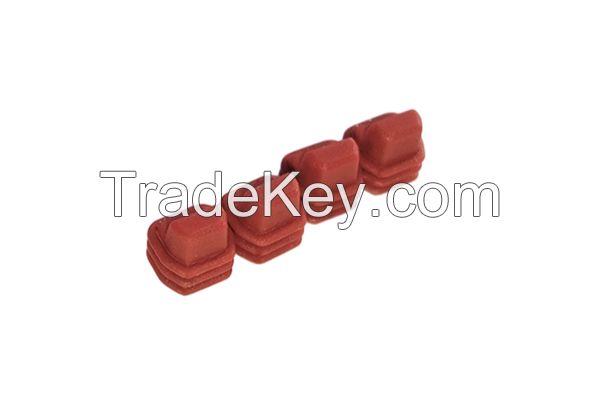 Silicone rubber stopper