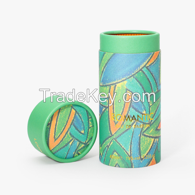 Creative full-paper can child-proof press cylinder packaging box green degradable factory customized OEM