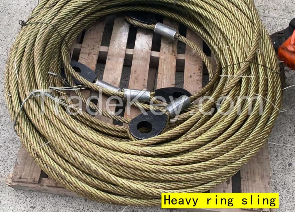 Best Selling Eye-Eye Type Wire Rope Lifting Slings