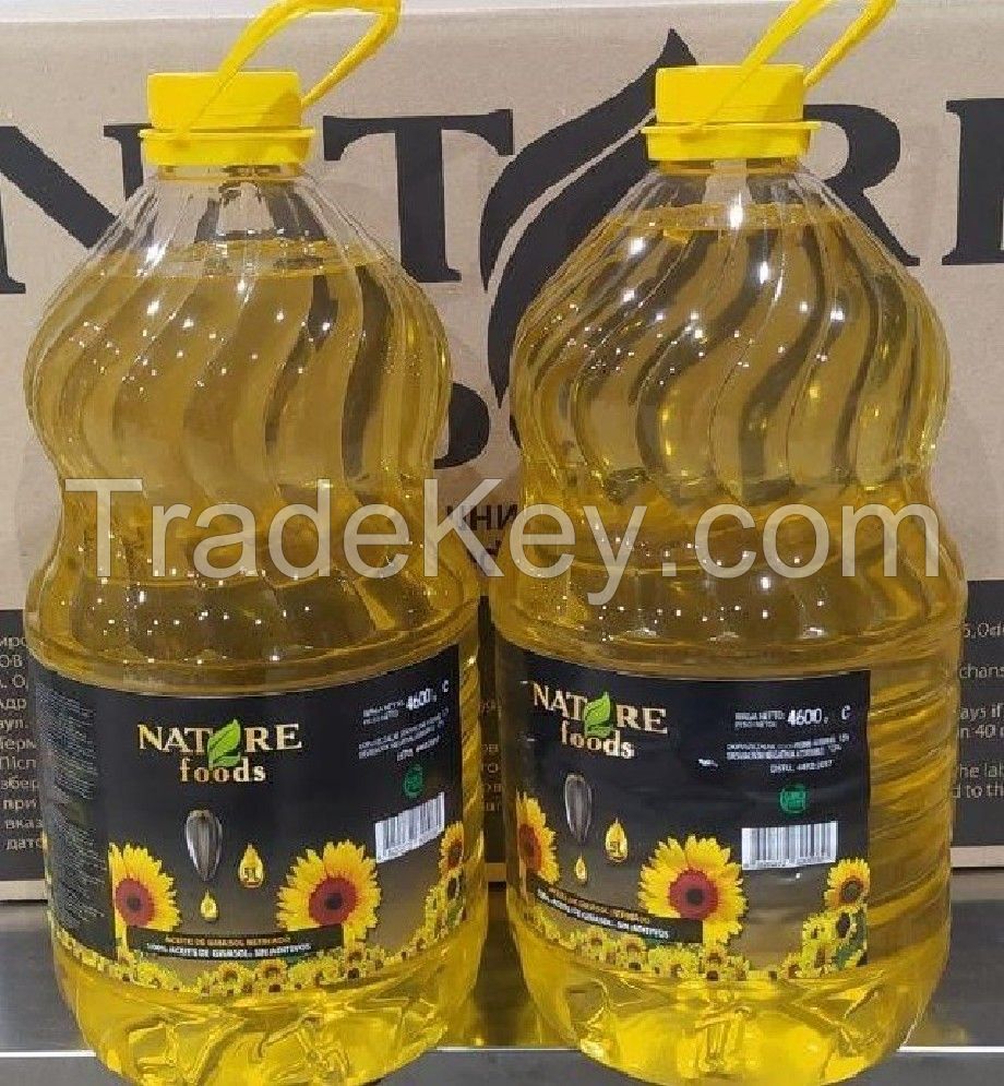 Refined Sunflower oil (grade P in bulk)