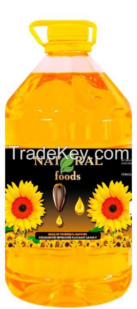 Refined Sunflower oil (grade P in bulk)