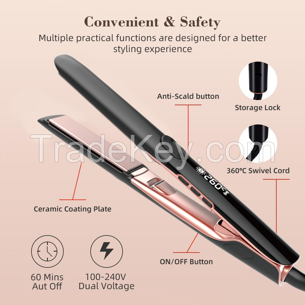 costomize hair straightener S307 RapidStyle Pro: Combining the quick heating feature with long-lasting hairstyling results.