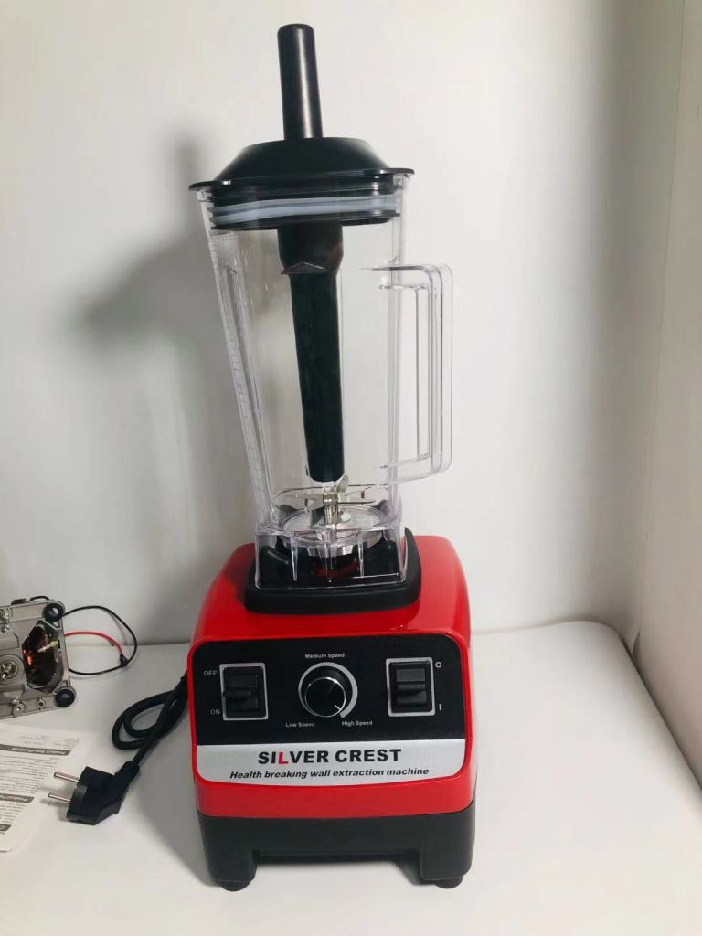 Silver Crest multifunctional high-capacity household mixer, wall breaking machine, juicer, and food processor