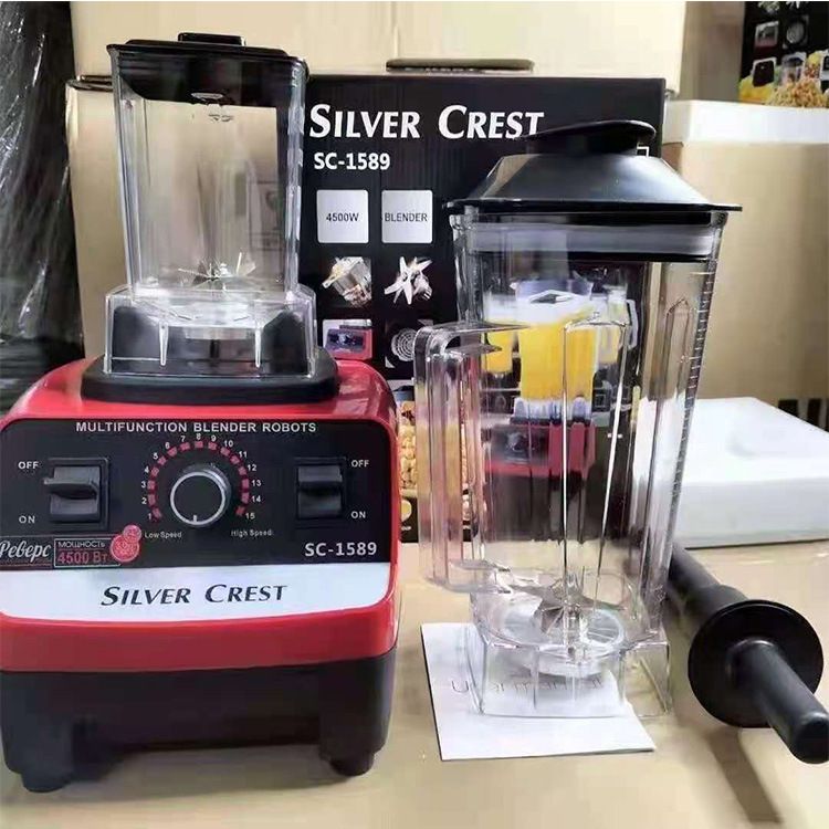 Silver Crest multifunctional high-capacity household mixer, wall breaking machine, juicer, and food processor