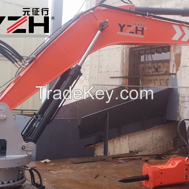 YZH hydraulic rock breaker boom