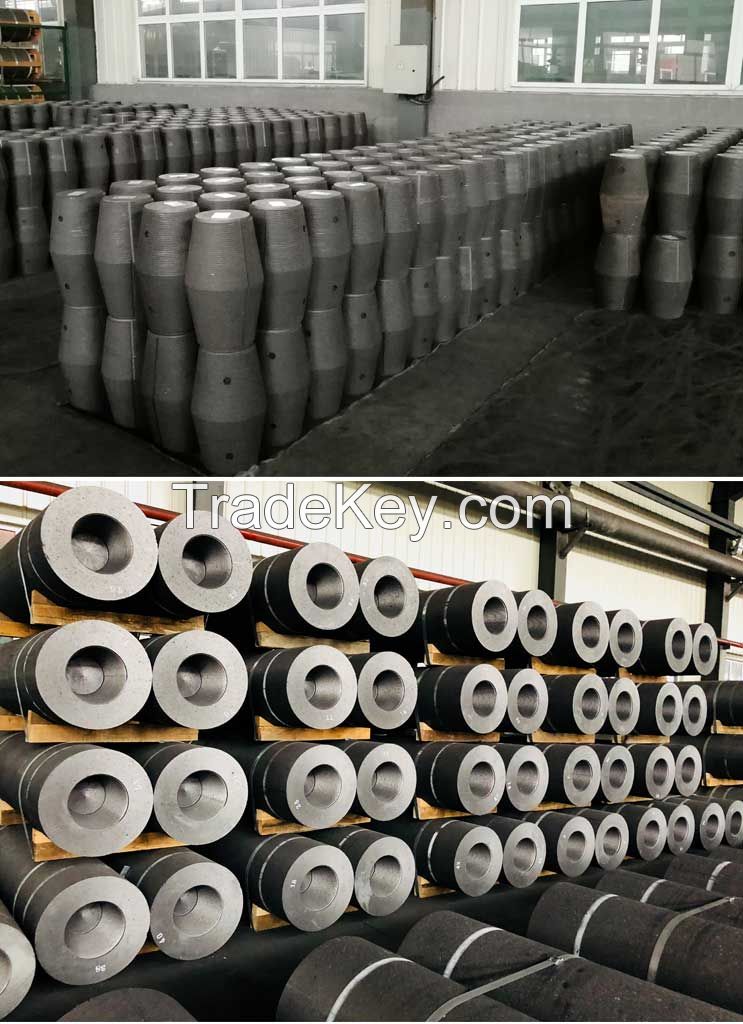 manufacture RP 200 mm RP 150mm 1800mm Graphite Electrode for steel melting