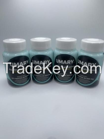 Original UMARY Hyaluronic Acid - 30 Caplets 850 mg