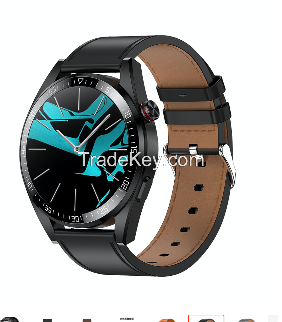 Moonshine New 1.39 AMOLED High Definition Screen Bluetooth Calling Smart Watch Music Temperature NFC Customized Software Watch