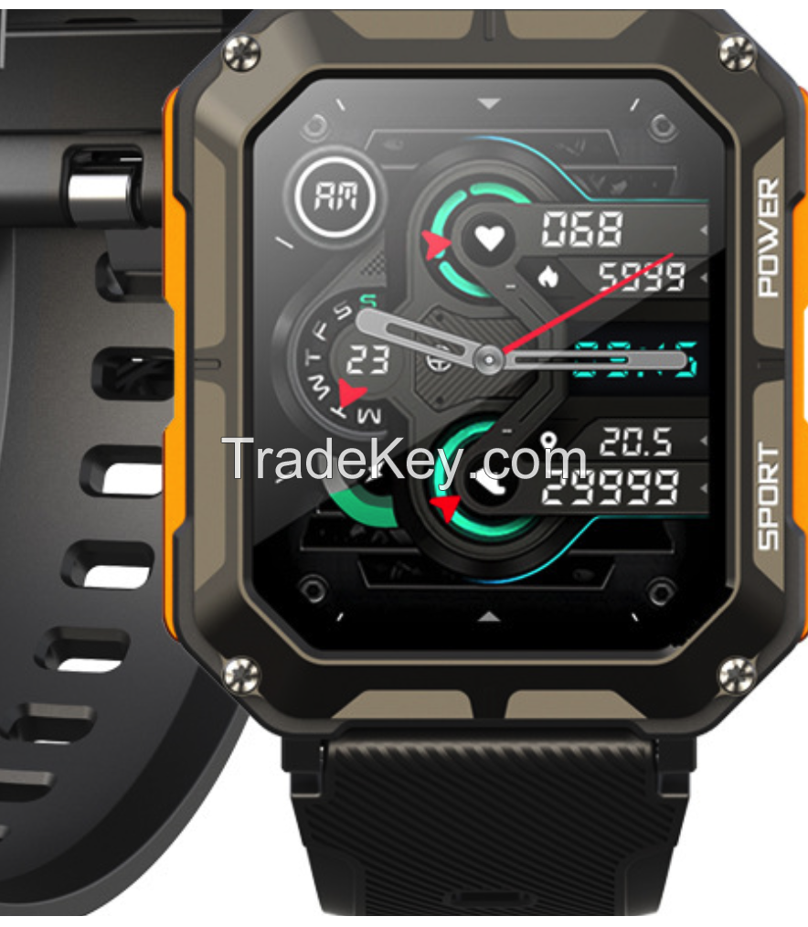 Moonshine X3 smartwatch Bluetooth call motion monitoring watch high-precision heart rate blood oxygen waterproof hand