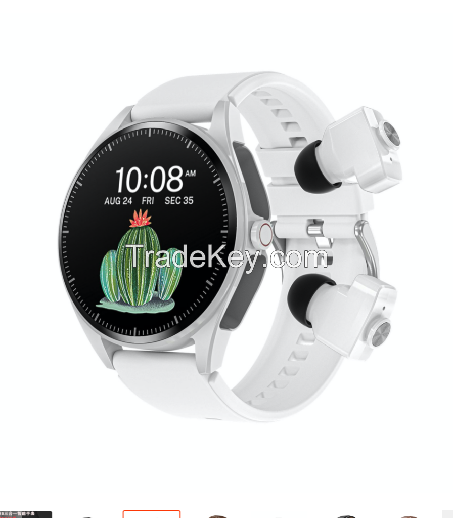 Moonshine new product F26 smartwatch, Bluetooth headset 3-in-1 4GB heart rate monitoring offline payment sports watch