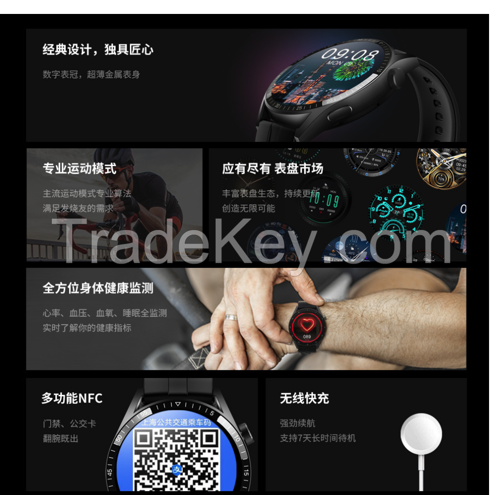 Moonshine Private model new smart watch, popular smart wearable multifunctional sports watch